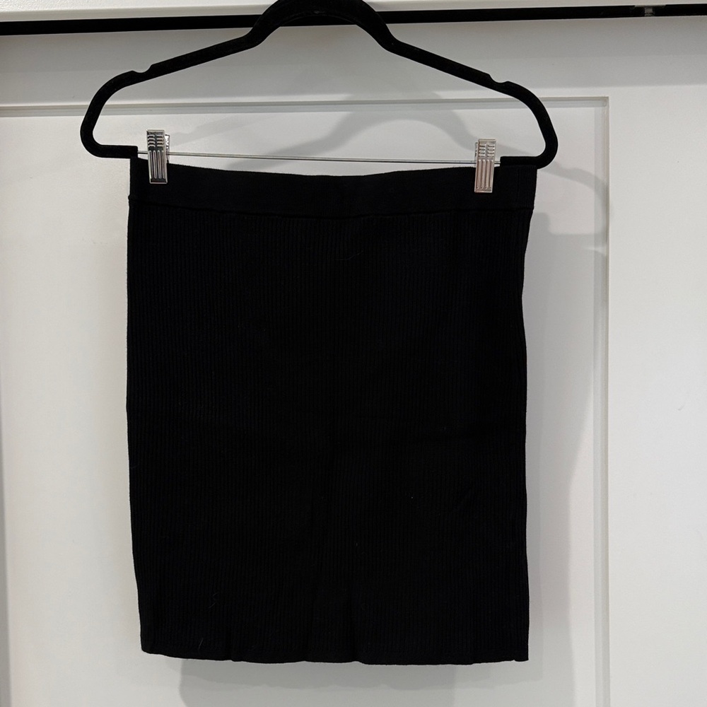 Wilfred Black Mini Skirt